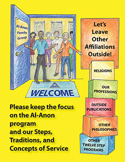 Al-Anon Focus/Declaration Table Card (S-24)
