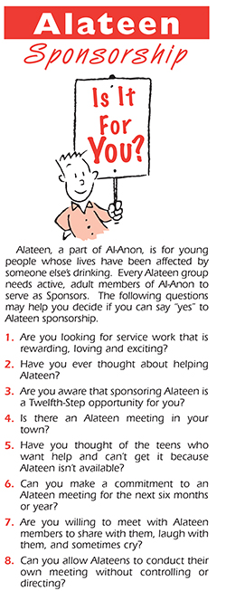 Alateen Sponsorship--Is It for You? (S-27)