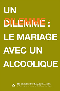 Un dilemme : le mariage avec un alcoolique  (FB-4)