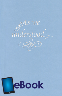 As We Understood… (eB-11)